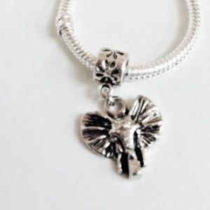 “Elephant” Dangling Charm Bead For European Style Charm Bracelets